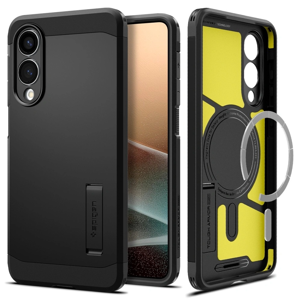 Coque Tough Armor MagSafe Samsung Galaxy S25 Edge Black
