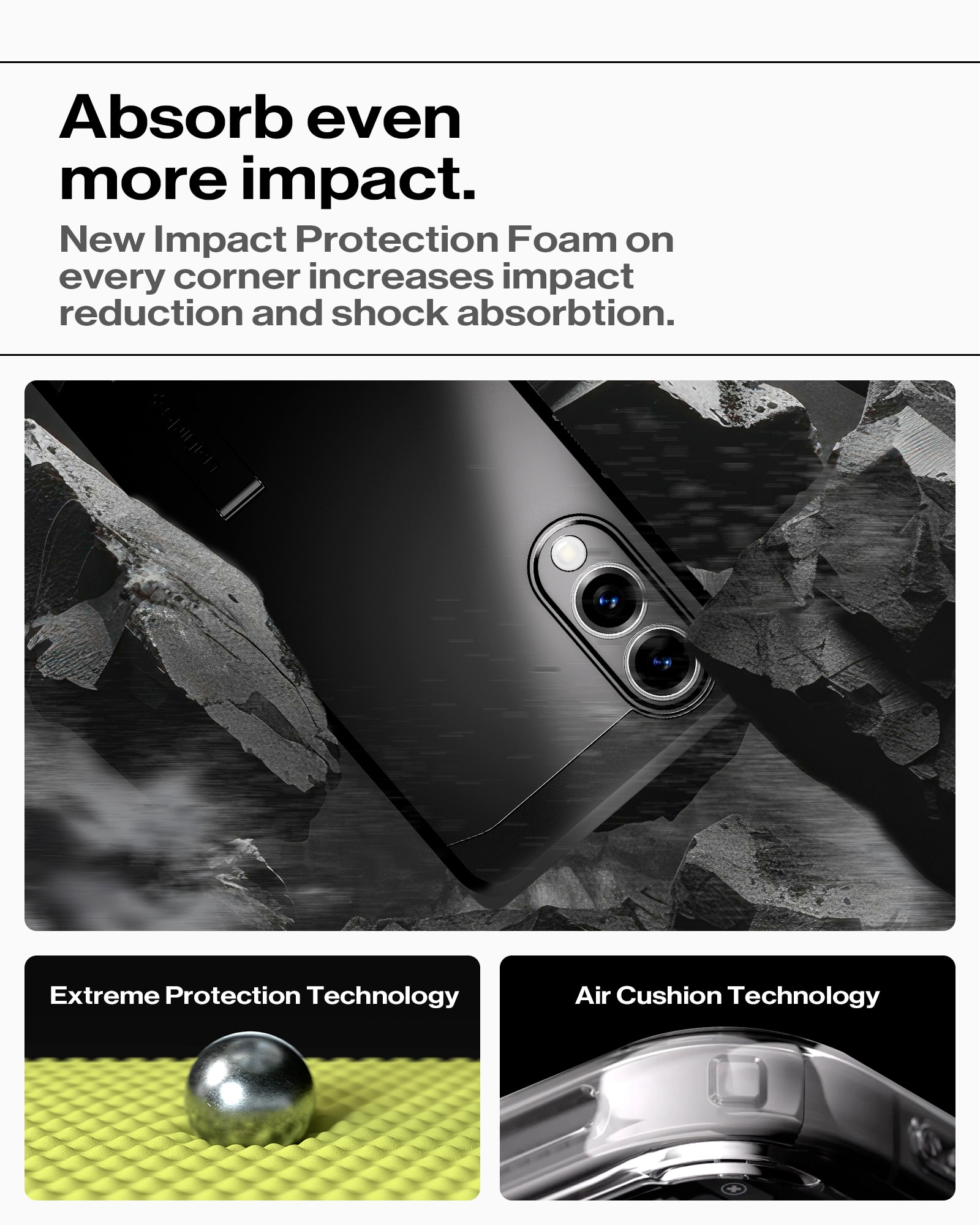 Coque Tough Armor MagSafe Samsung Galaxy S25 Edge Black