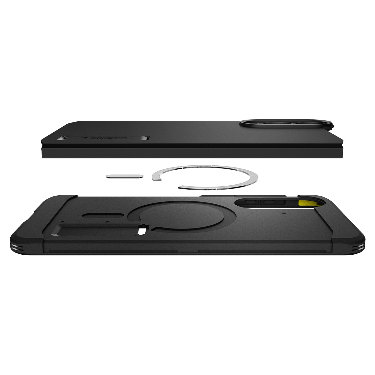 Coque Tough Armor MagSafe Samsung Galaxy S25 Edge Black