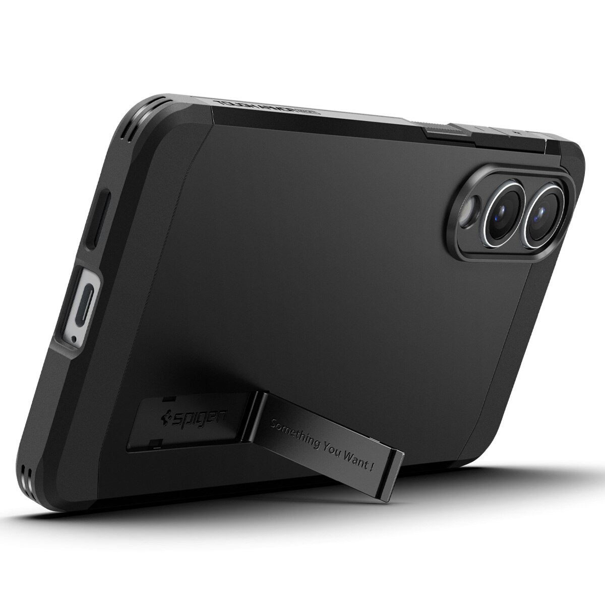 Coque Tough Armor MagSafe Samsung Galaxy S25 Edge Black