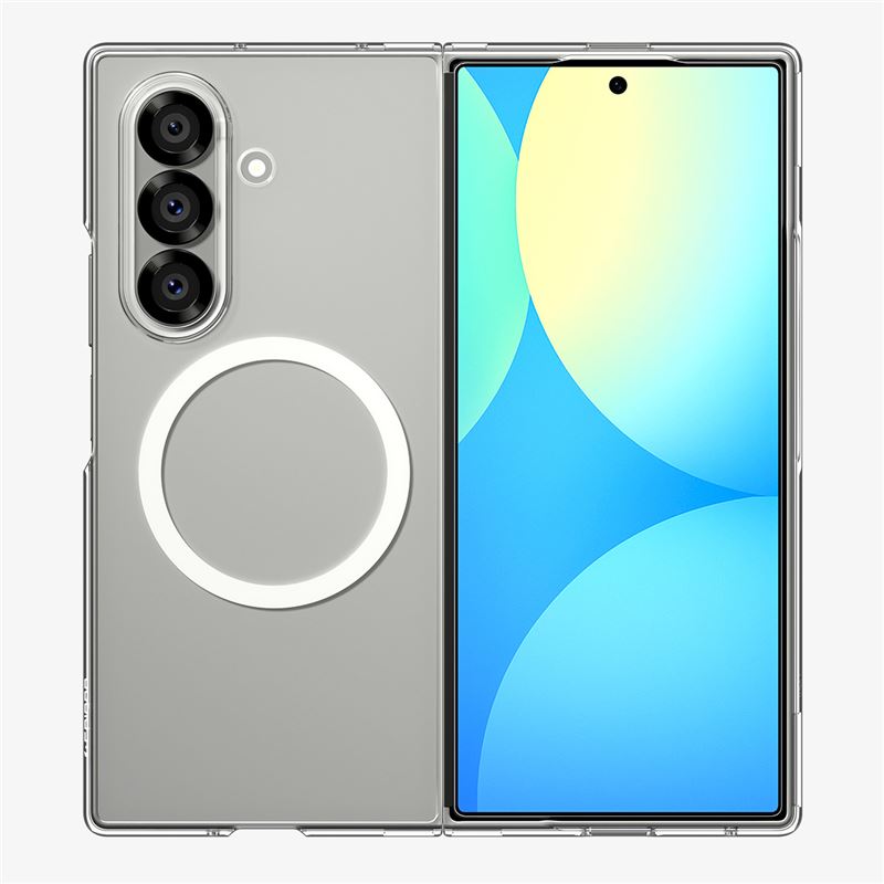 Coque AirSkin MagSafe Samsung Galaxy Z Fold 7 Clear White