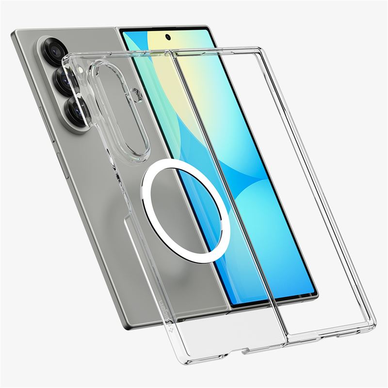 Coque AirSkin MagSafe Samsung Galaxy Z Fold 7 Clear White