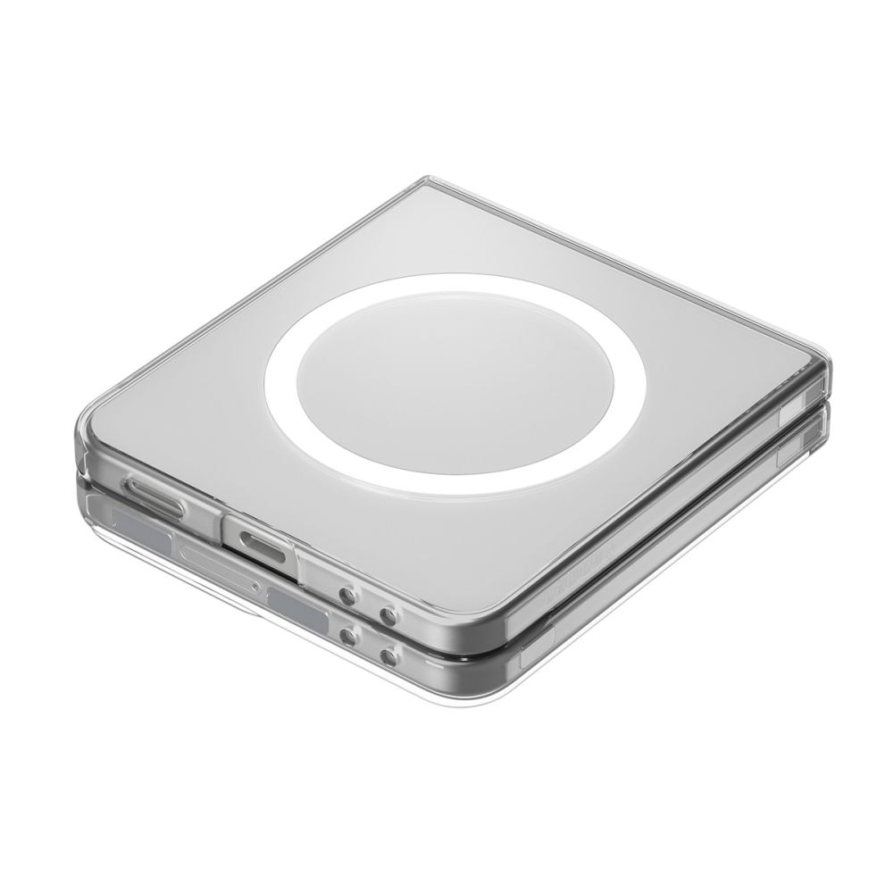 Coque AirSkin MagSafe Samsung Galaxy Z Flip 7 Clear White