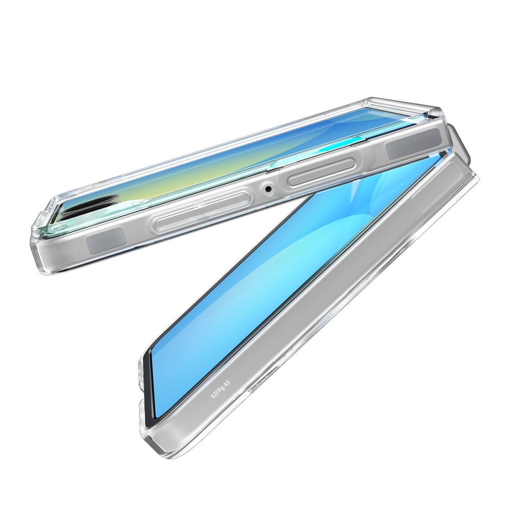 Coque AirSkin MagSafe Samsung Galaxy Z Flip 7 Clear White