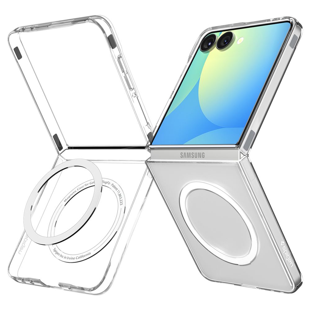 Coque AirSkin MagSafe Samsung Galaxy Z Flip 7 Clear White