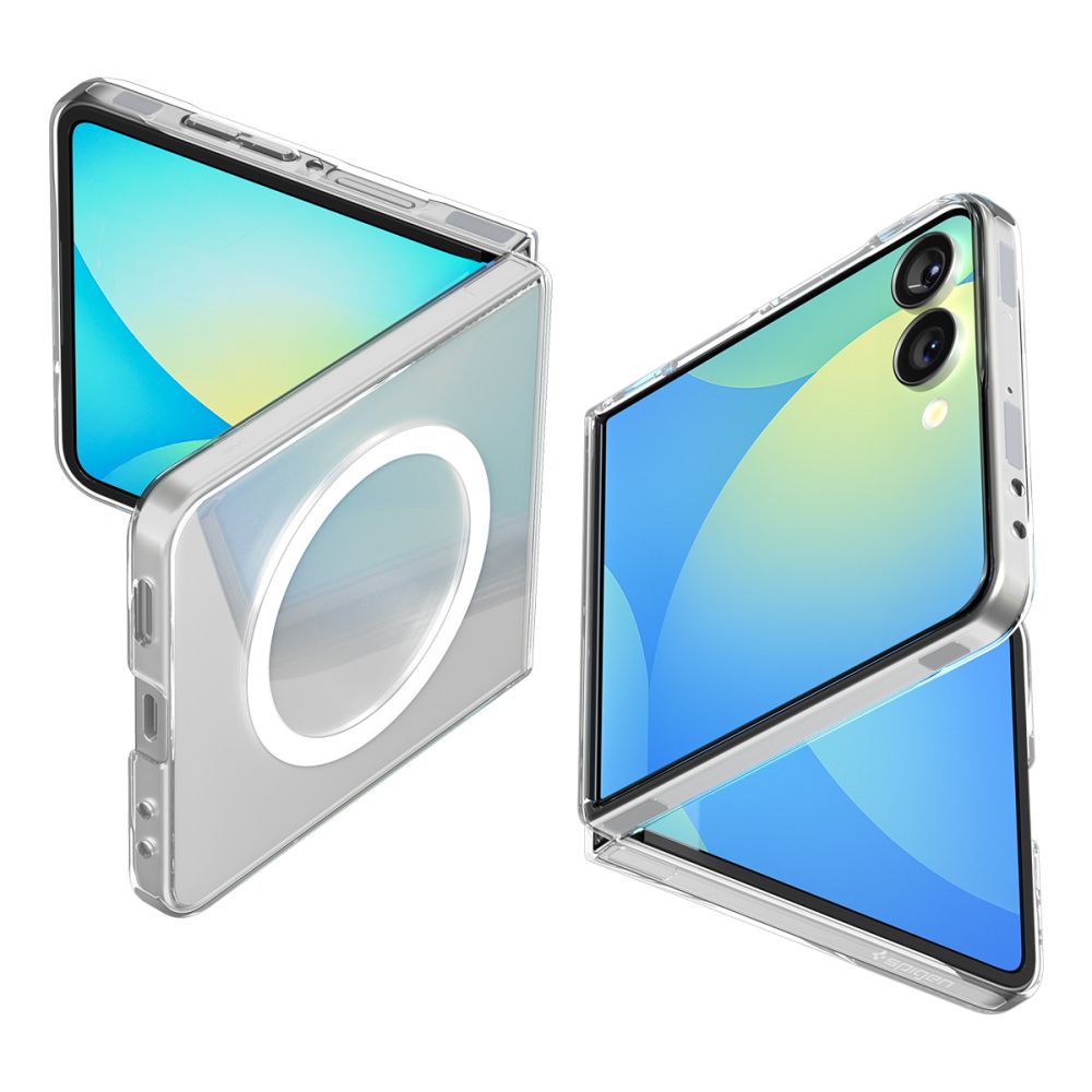Coque AirSkin MagSafe Samsung Galaxy Z Flip 7 Clear White
