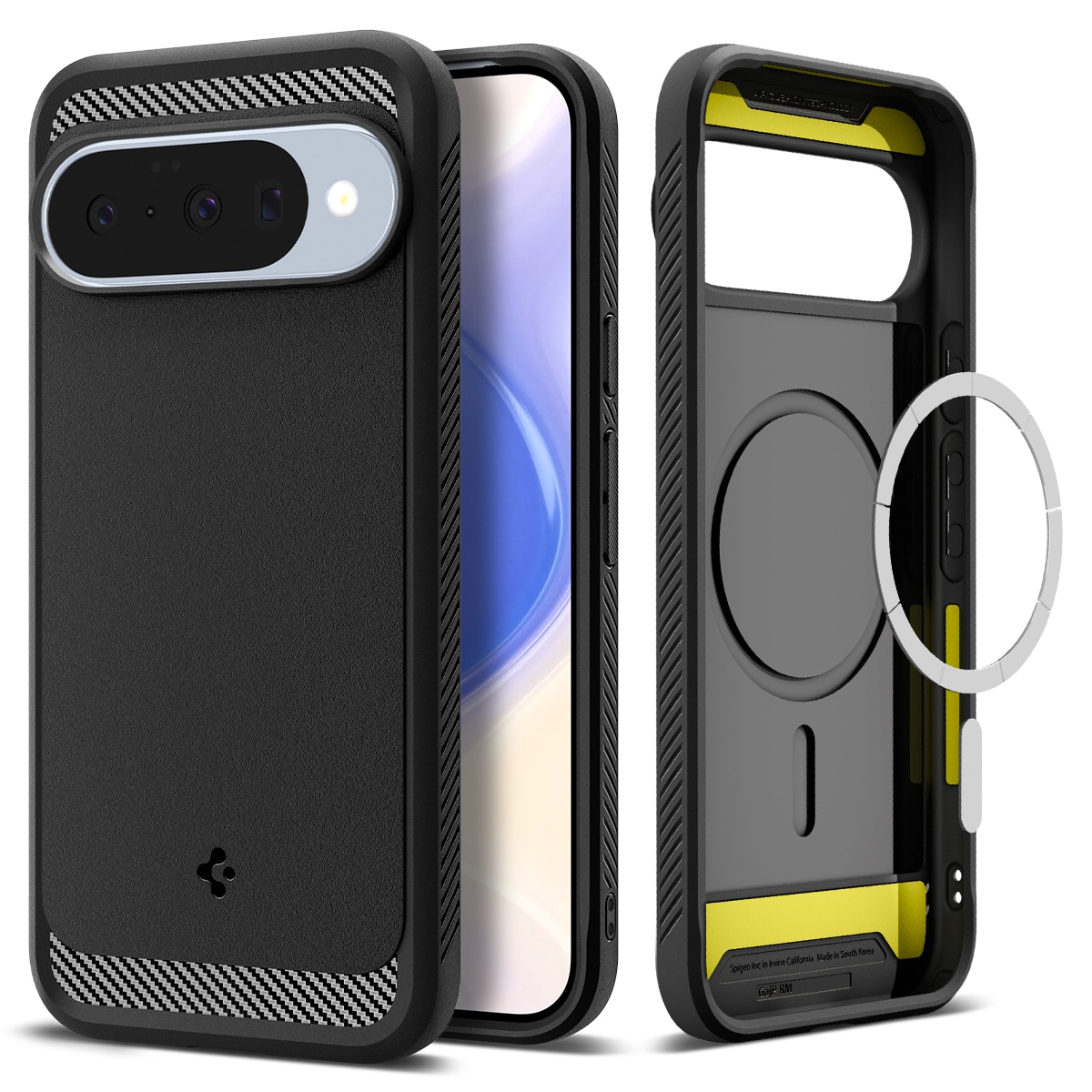 Coque Rugged Armor MagSafe Google Pixel 10 Pro, Black