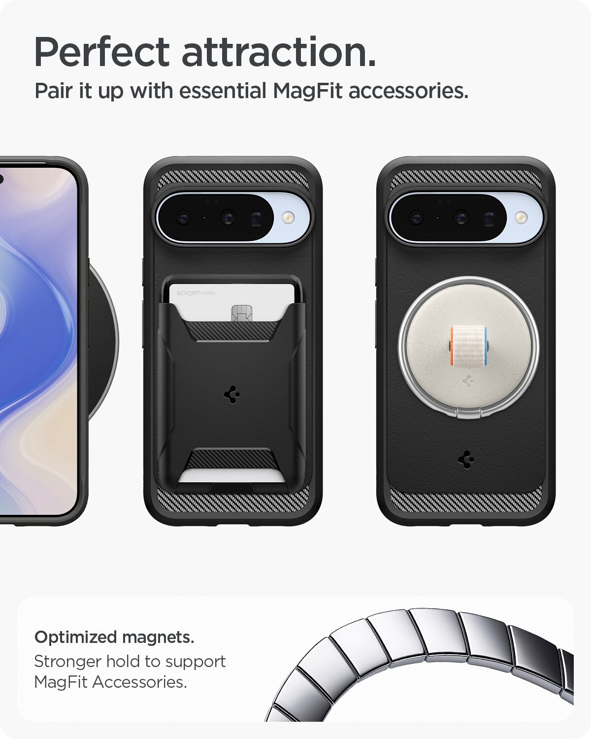 Coque Rugged Armor MagSafe Google Pixel 10 Pro, Black
