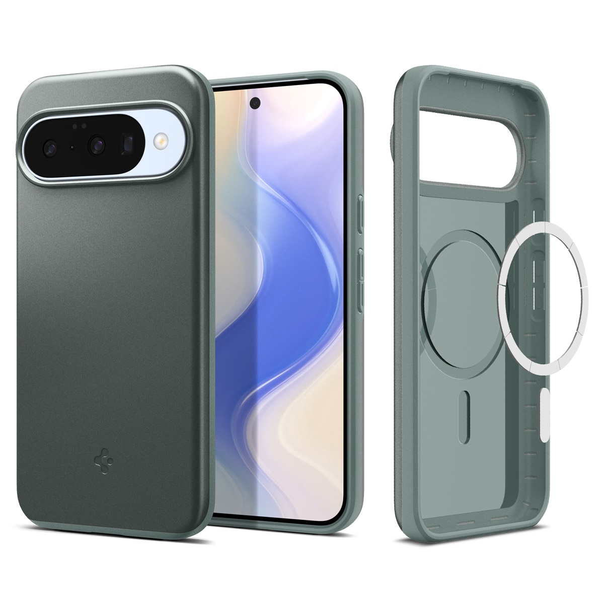 Coque Thin Fit MagSafe Google Pixel 10 Pro, Sage Green
