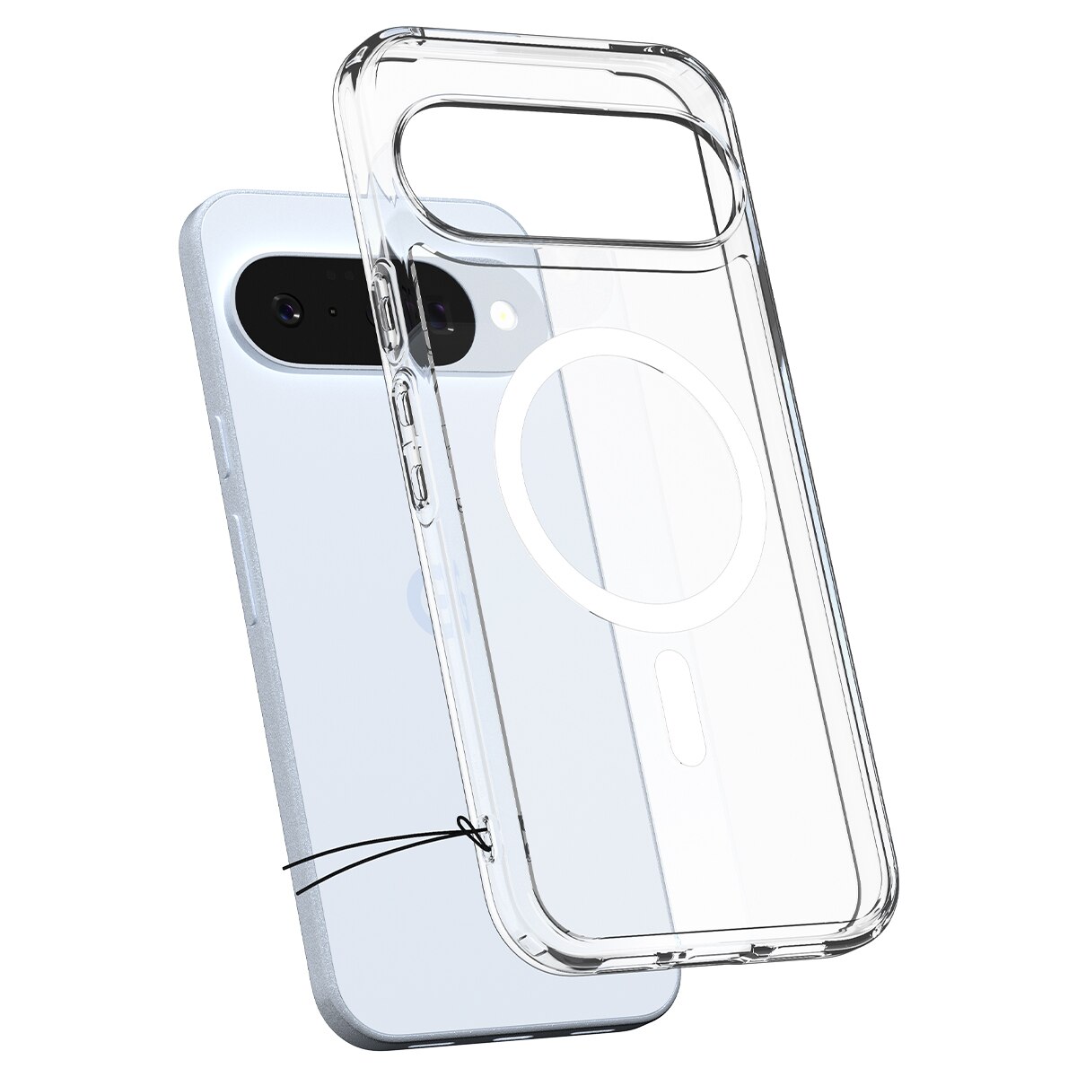 Coque Ultra Hybrid MagSafe Google Pixel 10 Pro, Clear White
