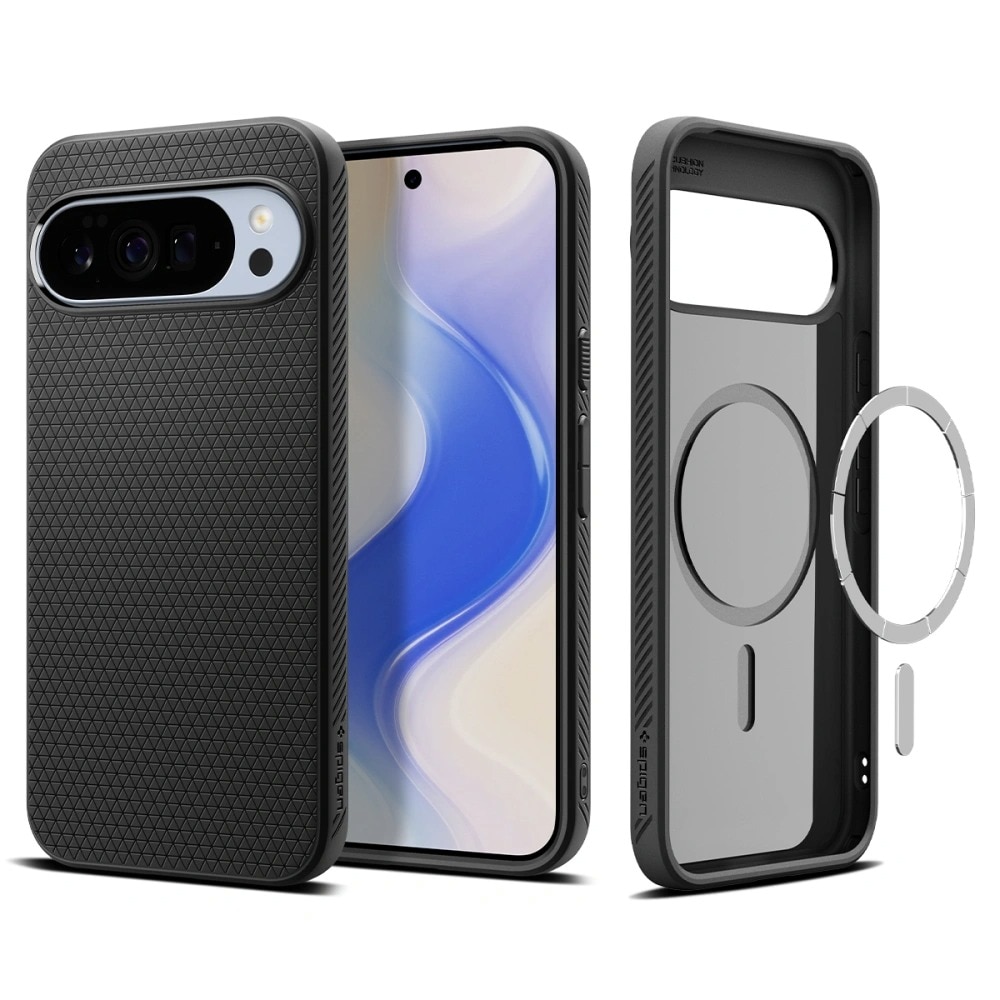 Coque Liquid Air MagSafe Google Pixel 10 Pro, Matte Black