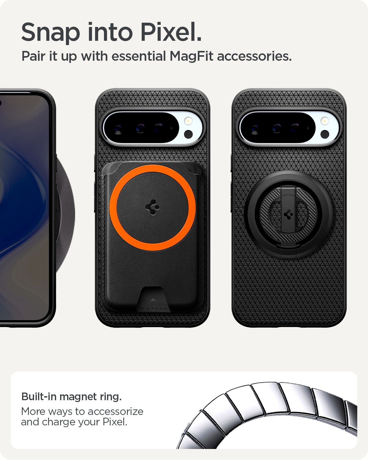 Coque Liquid Air MagSafe Google Pixel 10 Pro XL, Matte Black
