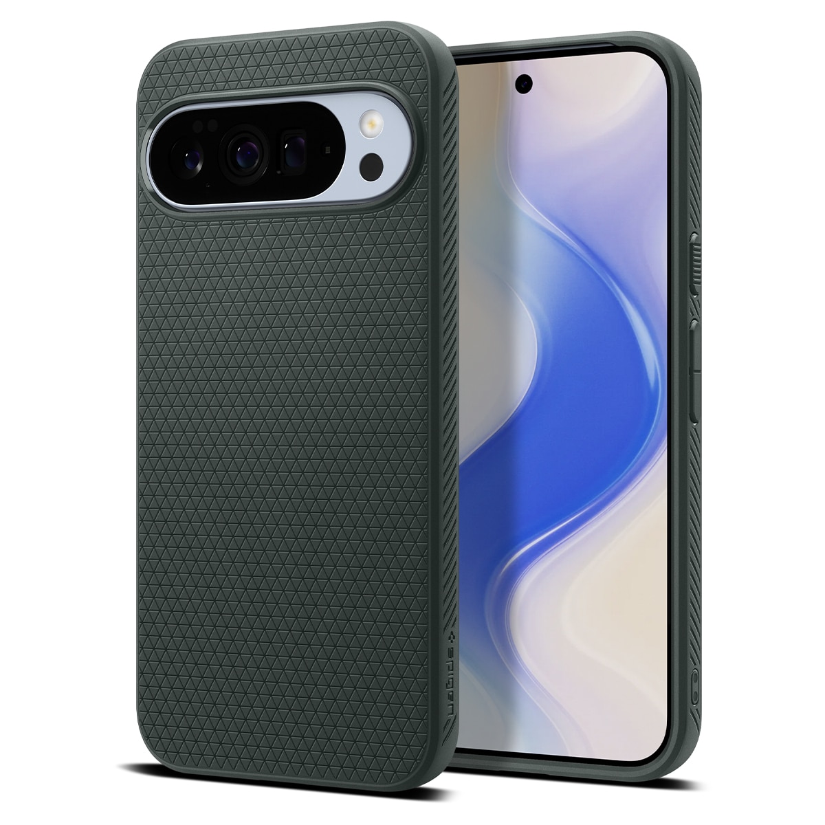Coque Liquid Air MagSafe Google Pixel 10 Pro XL, Abyss Green