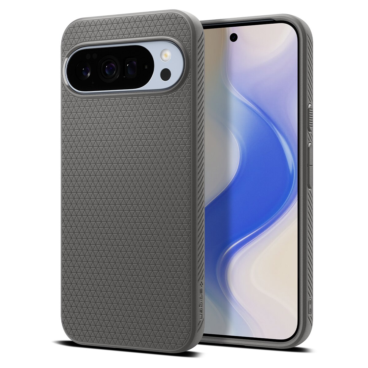 Coque Liquid Air MagSafe Google Pixel 10 Pro XL, Marble Gray