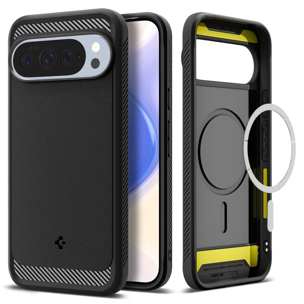 Coque Rugged Armor MagSafe Google Pixel 10 Pro, Black
