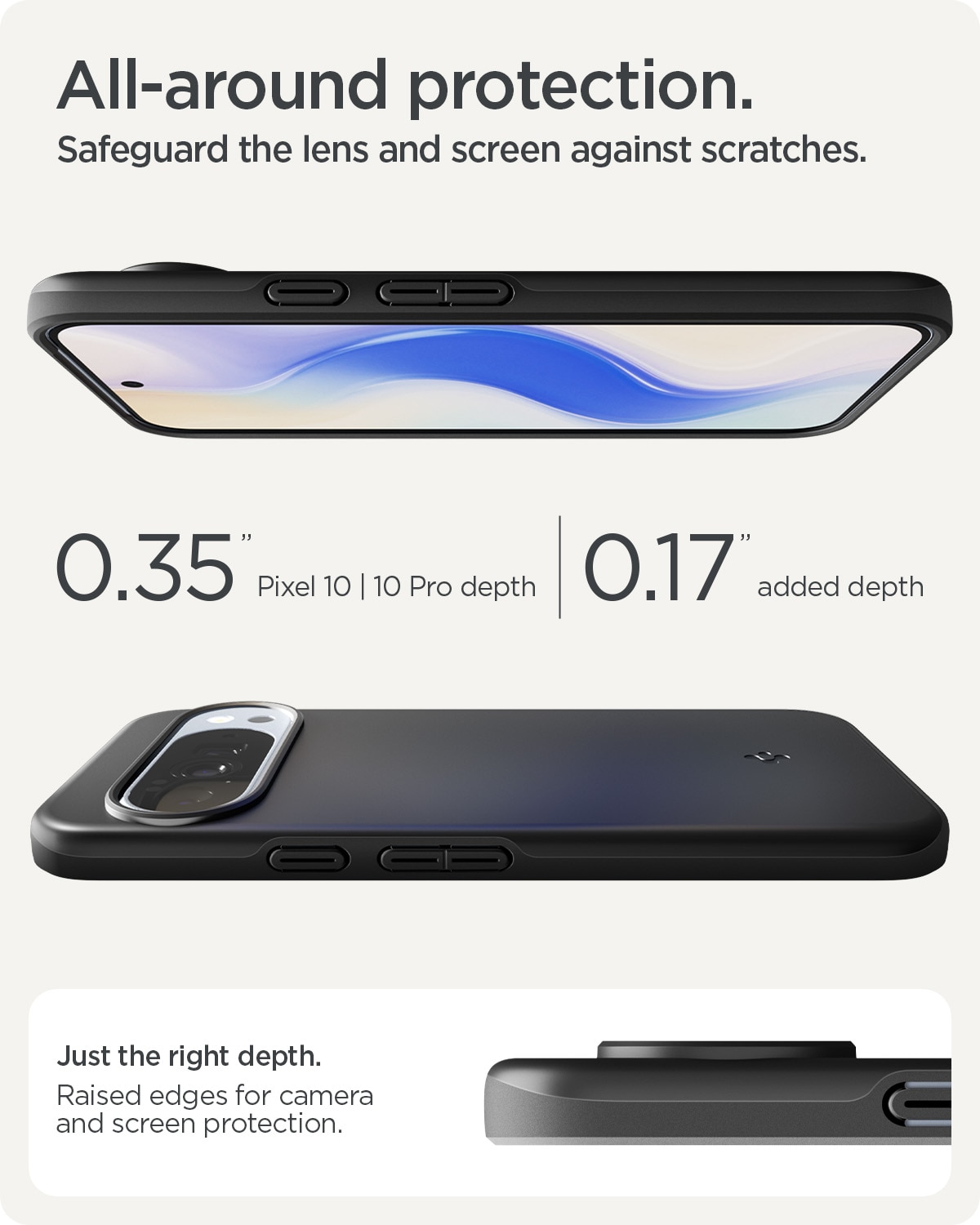 Coque Thin Fit MagSafe Google Pixel 10 Pro XL, Black