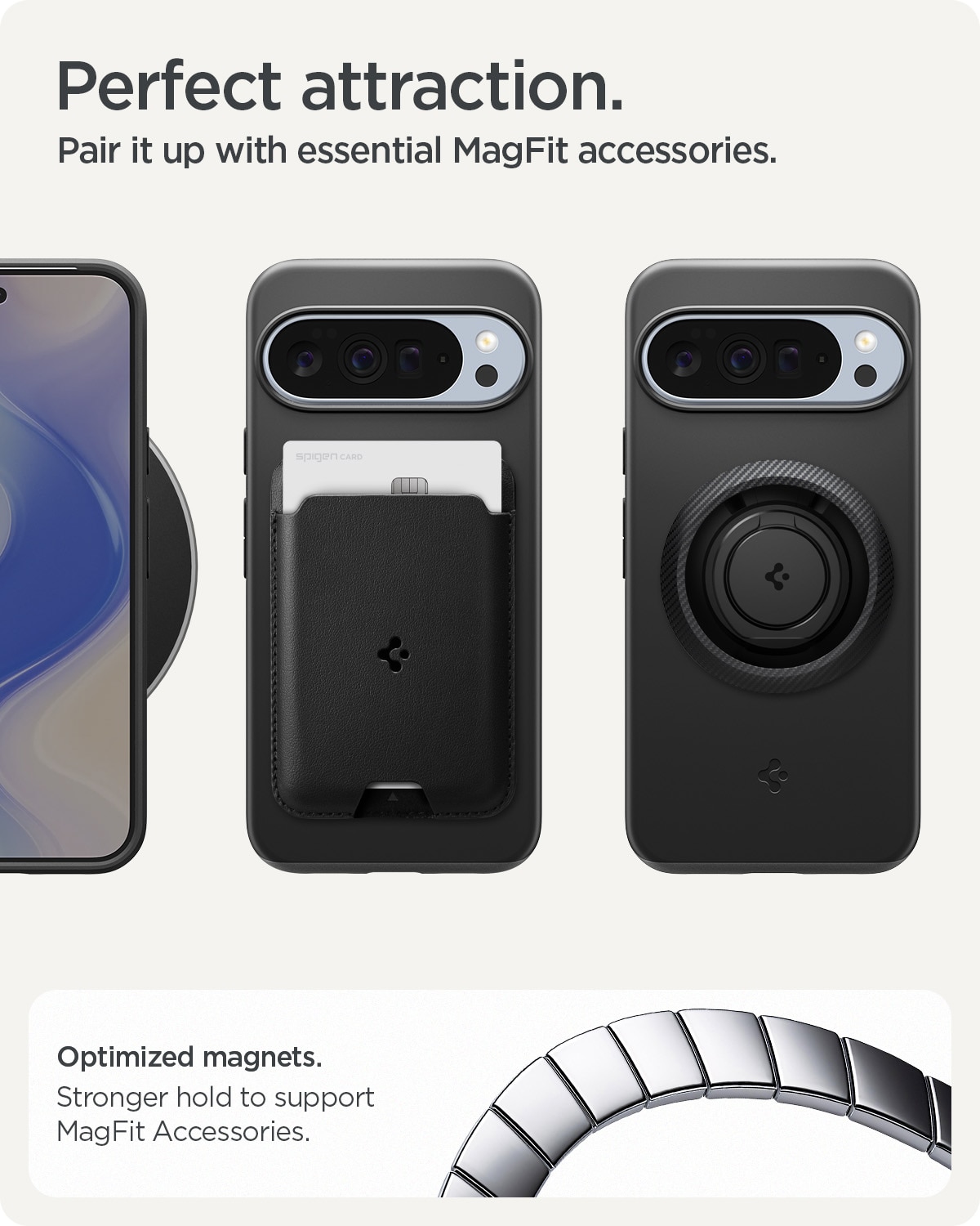 Coque Thin Fit MagSafe Google Pixel 10 Pro XL, Black