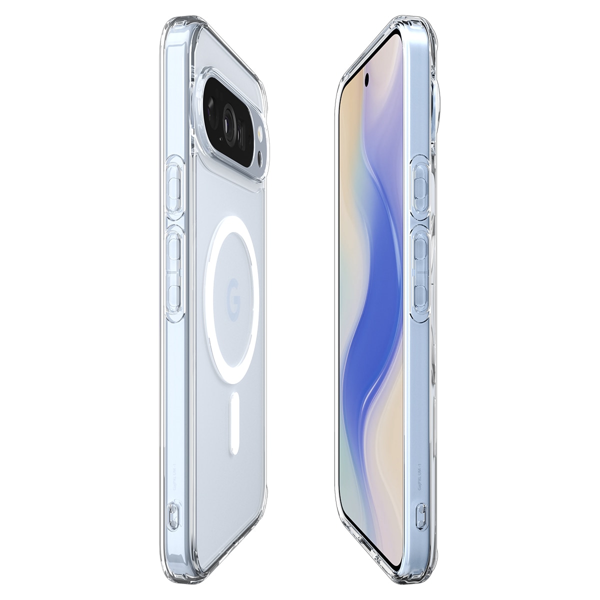 Coque Ultra Hybrid MagSafe Google Pixel 10 Pro XL, Clear White