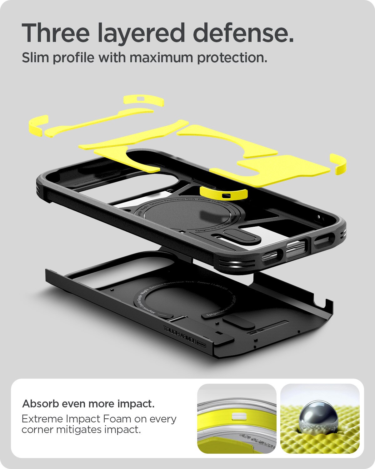 Coque Tough Armor MagSafe Google Pixel 10 Pro XL Black