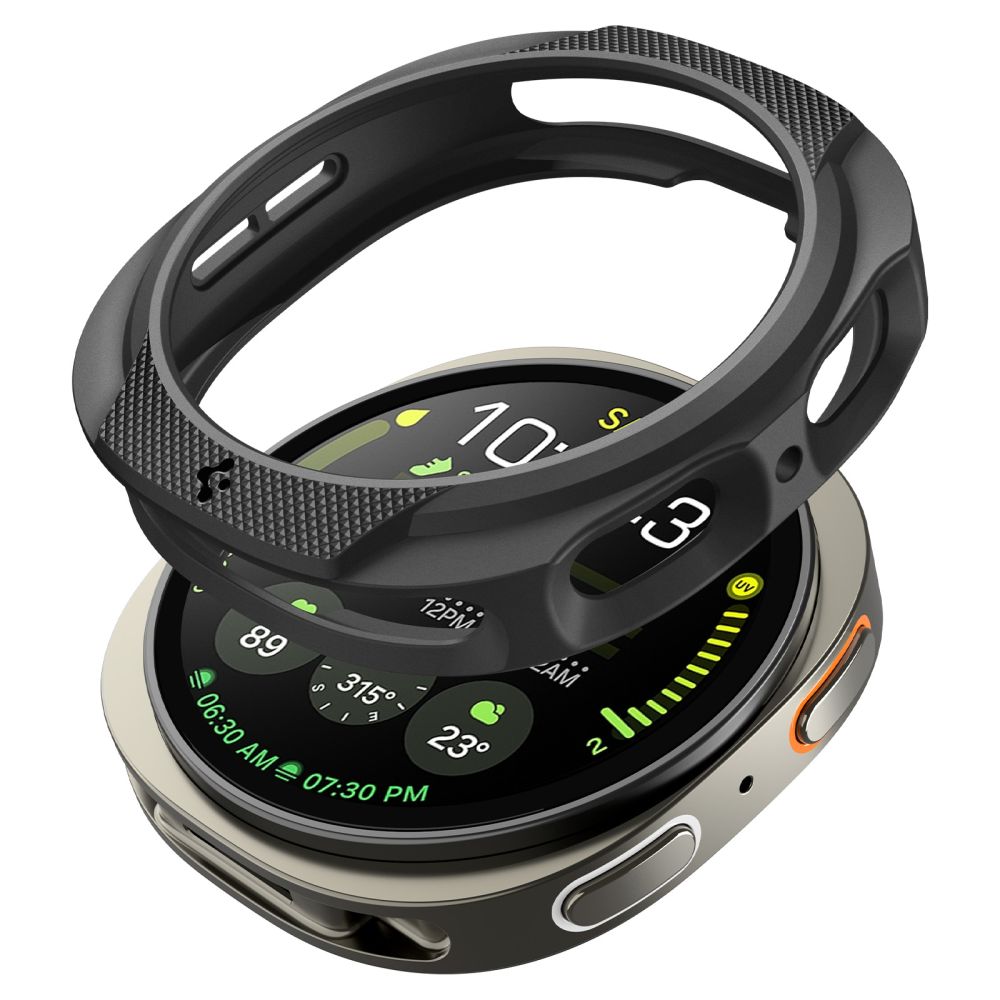 Coque Liquid Air Samsung Galaxy Watch 8 44mm, Black