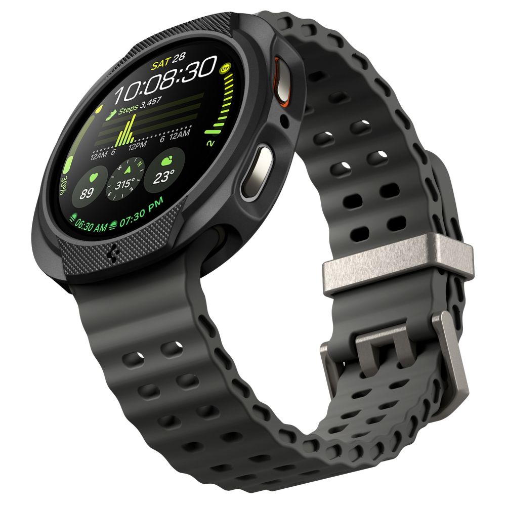 Coque Liquid Air Samsung Galaxy Watch 8 44mm, Black