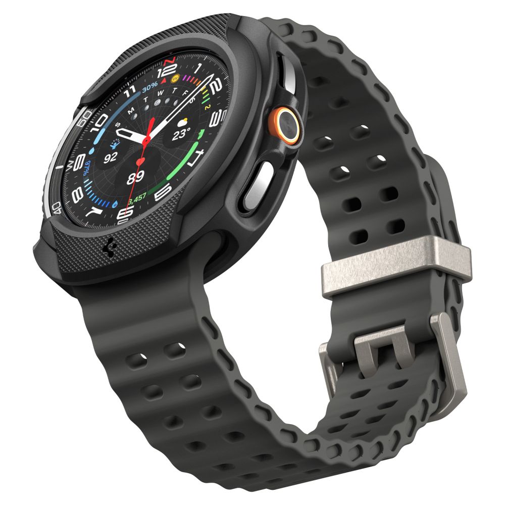 Coque Liquid Air Samsung Galaxy Watch 8 Classic, Black