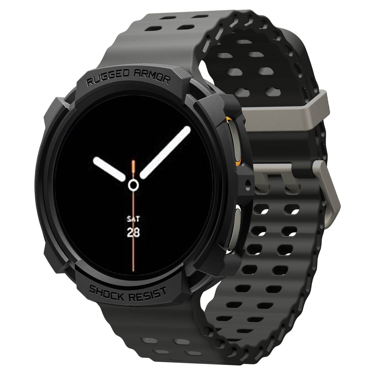 Case Rugged ArmorSamsung Galaxy Watch 8 44mm Black