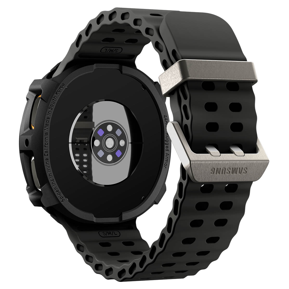 Case Rugged ArmorSamsung Galaxy Watch 8 44mm Black