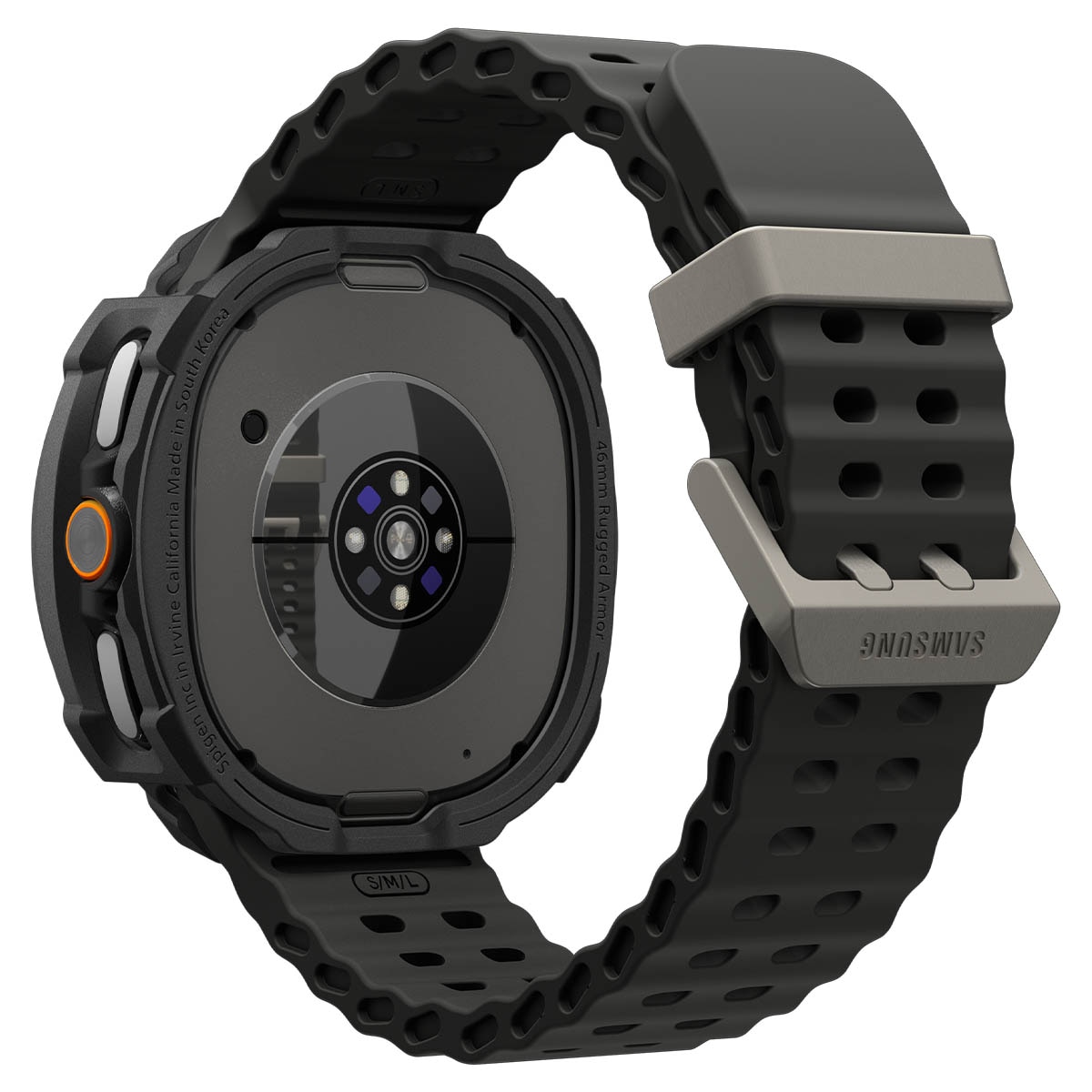 Case Rugged ArmorSamsung Galaxy Watch 8 Classic Black