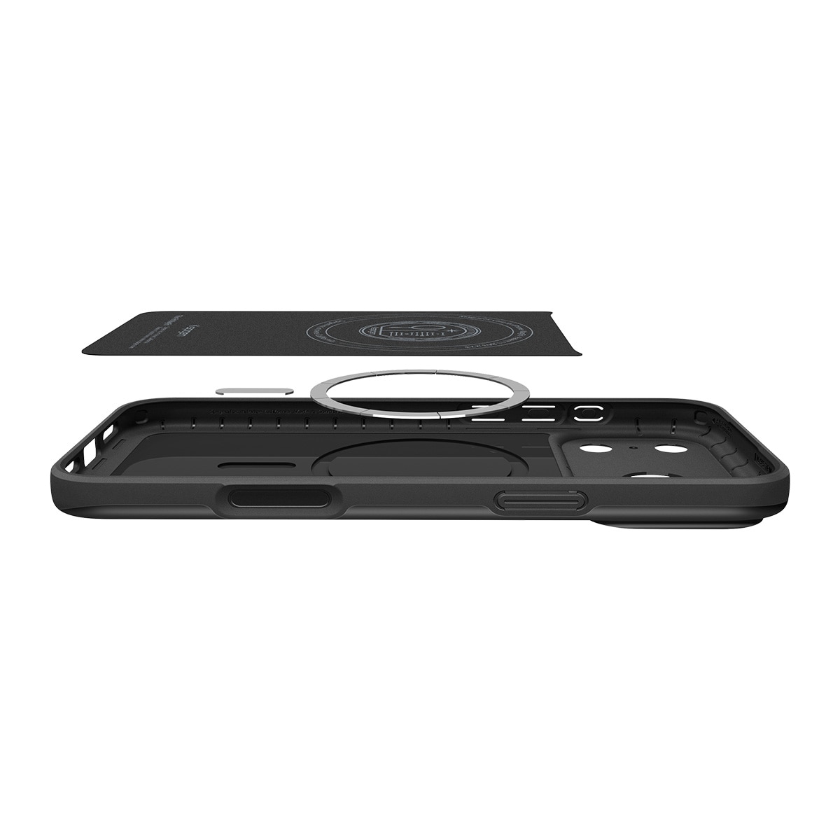 Coque Thin Fit MagSafe iPhone 17 Pro Max, Black