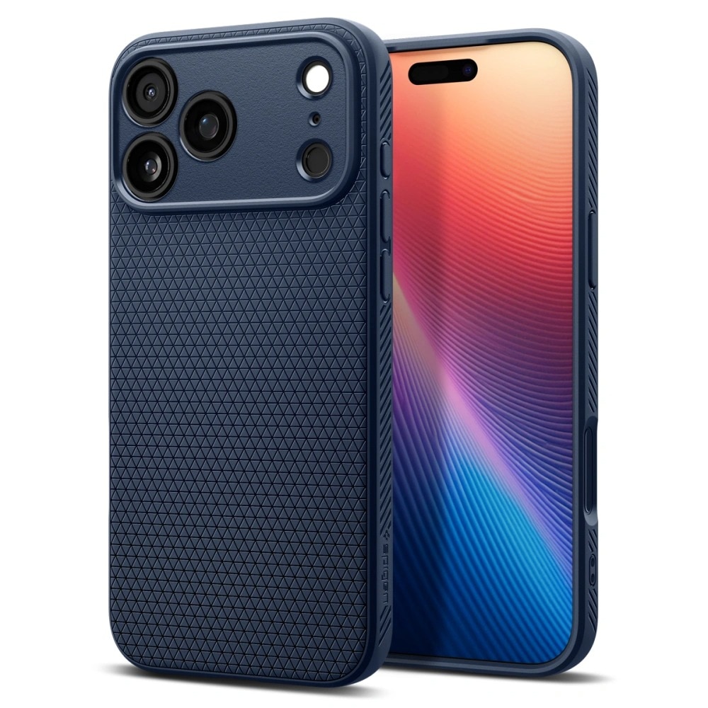 Coque Liquid Air iPhone 17 Pro, Matte Navy