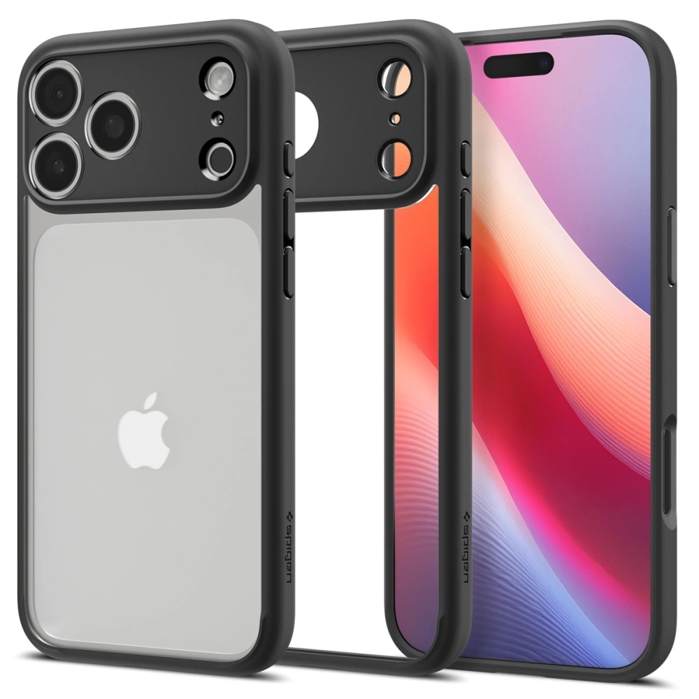 Coque Ultra Hybrid iPhone 17 Pro Max, Matte Black