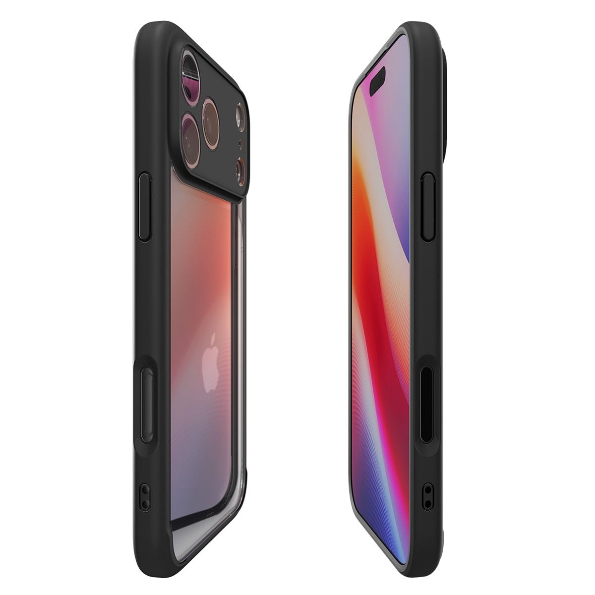 Coque Ultra Hybrid iPhone 17 Pro, Matte Black