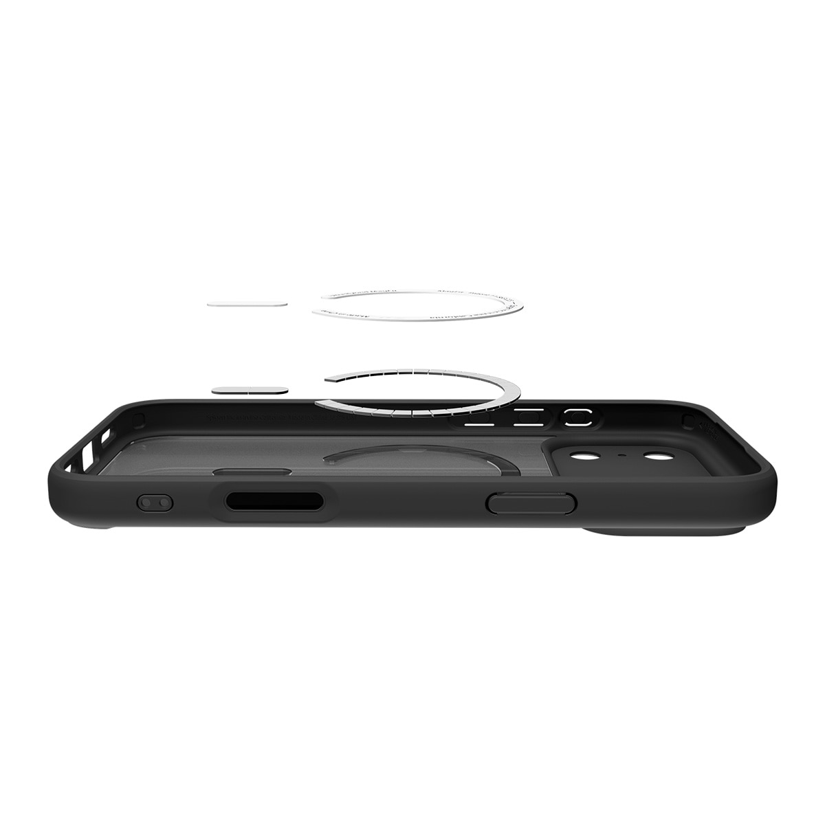 Coque Ultra Hybrid MagSafe iPhone 17 Pro, Frosted Black