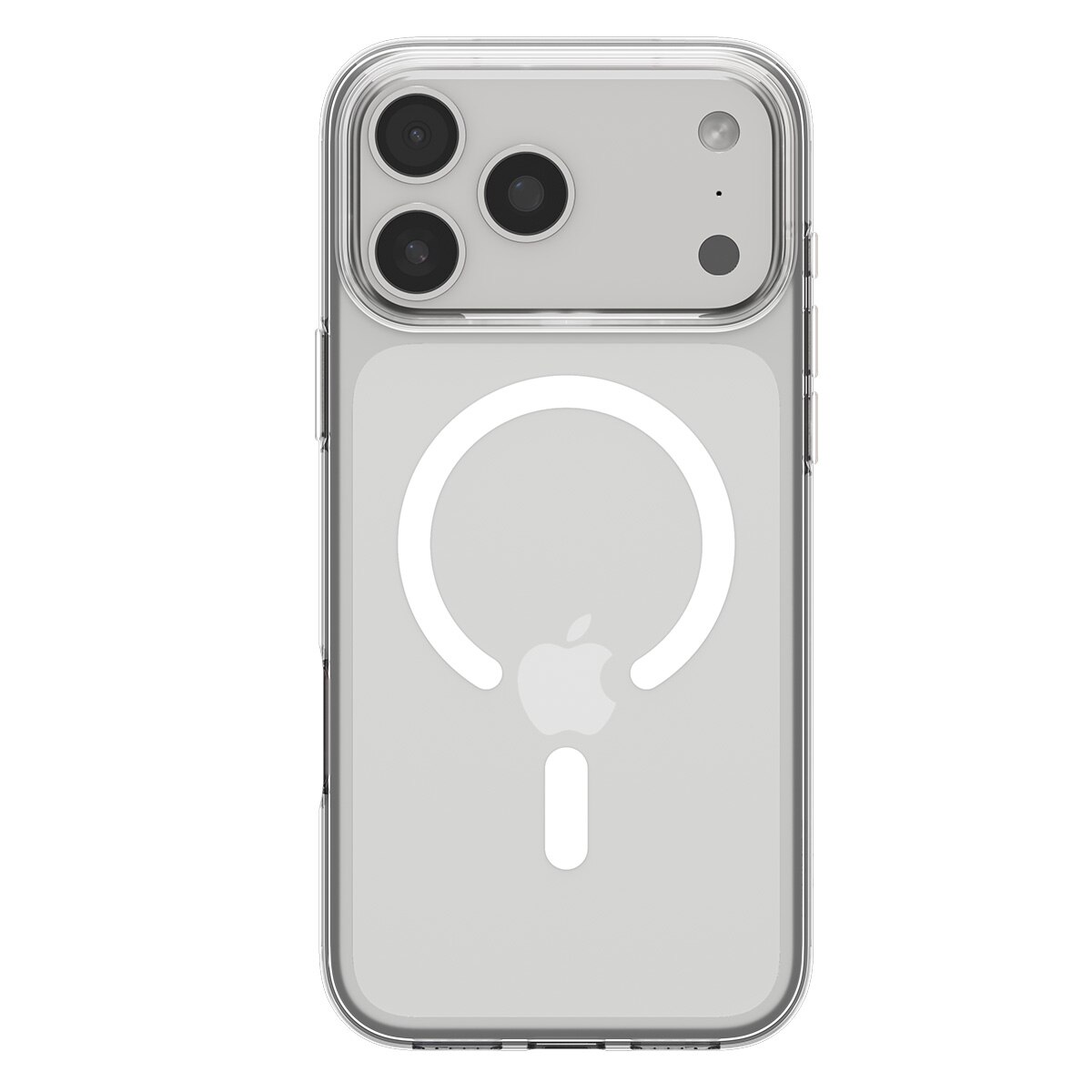 Coque Liquid Crystal MagSafe iPhone 17 Pro Max, Clear White