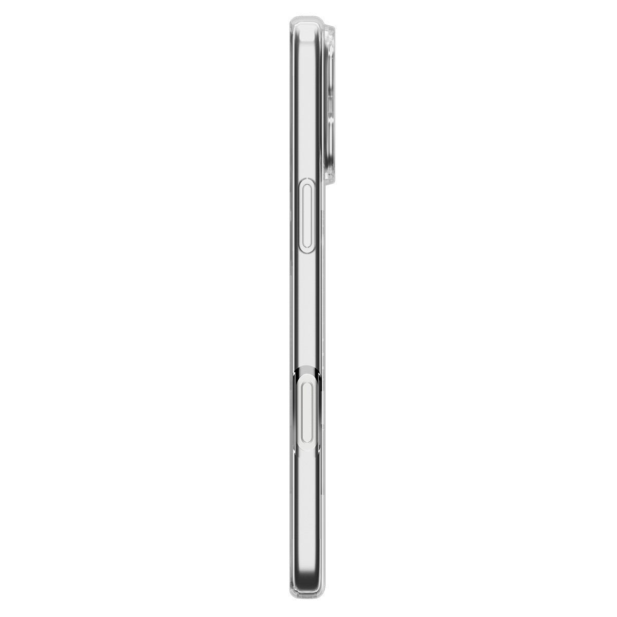 Coque Liquid Crystal MagSafe iPhone 17 Pro Max, Clear White