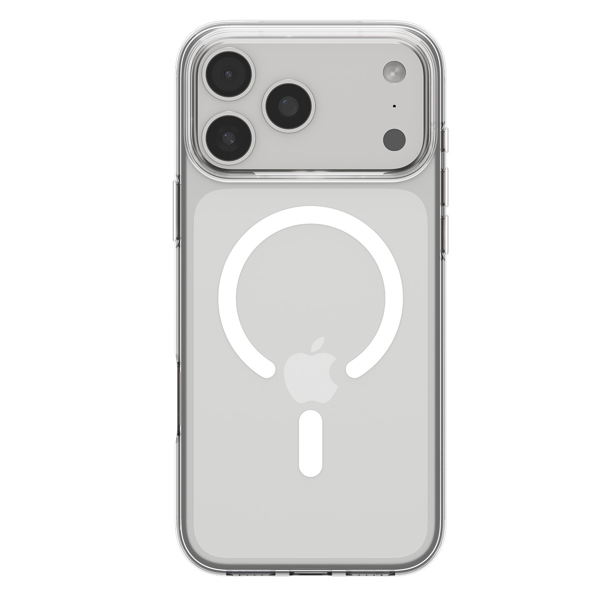 Coque Liquid Crystal MagSafe iPhone 17 Pro, Clear White