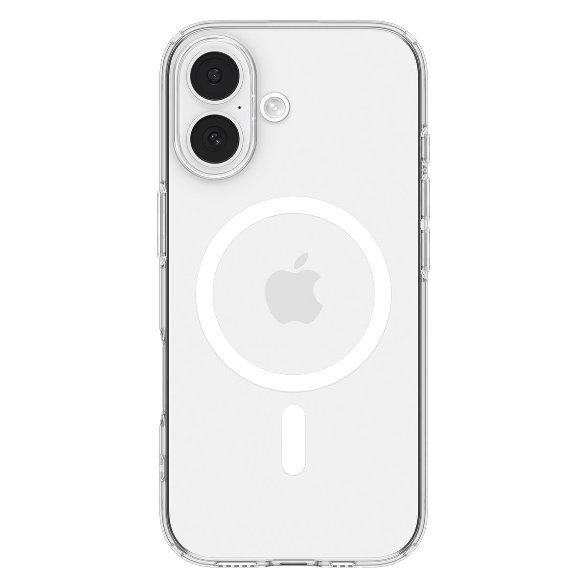 Coque Liquid Crystal MagSafe iPhone 17, Clear White