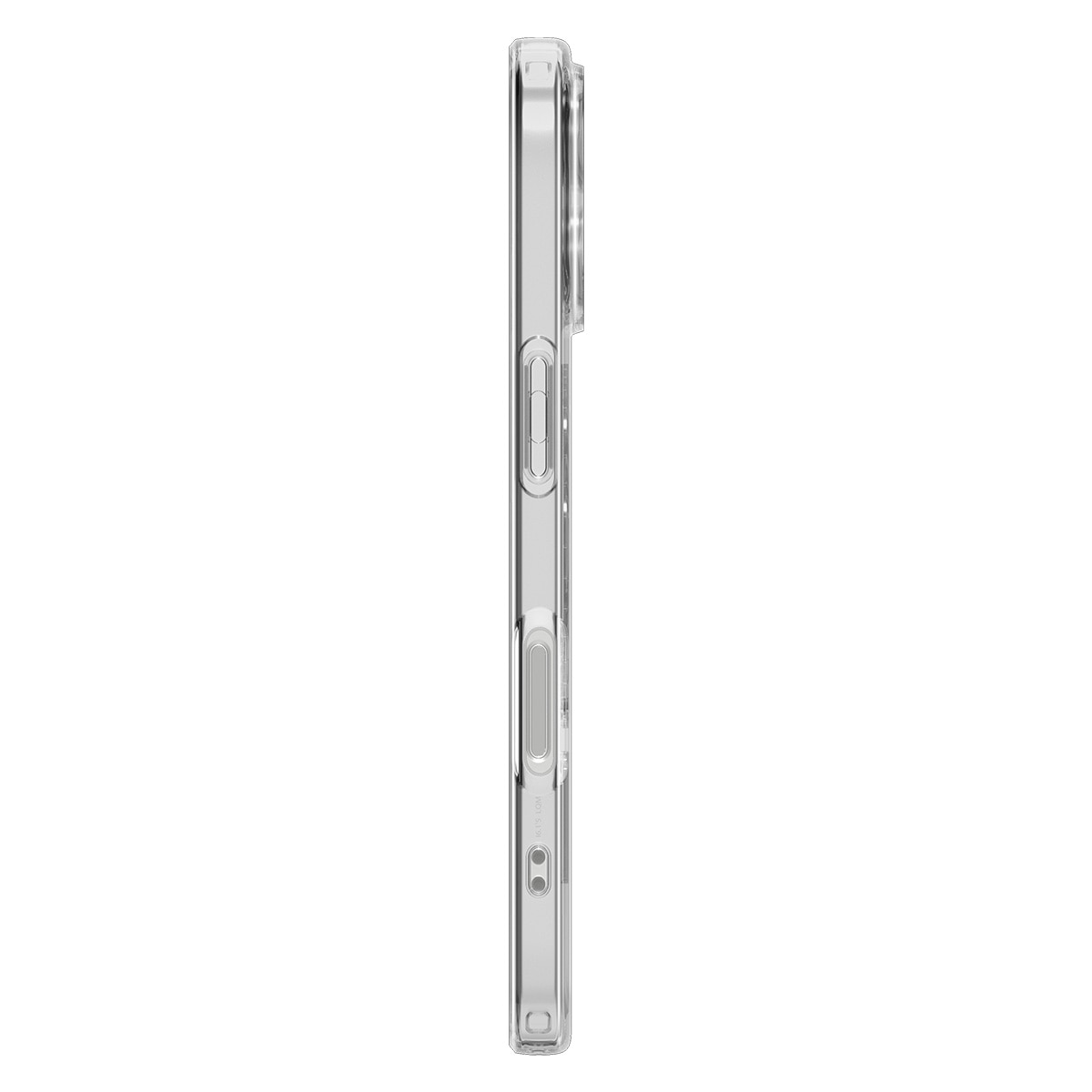Coque Liquid Crystal MagSafe iPhone 17, Clear White