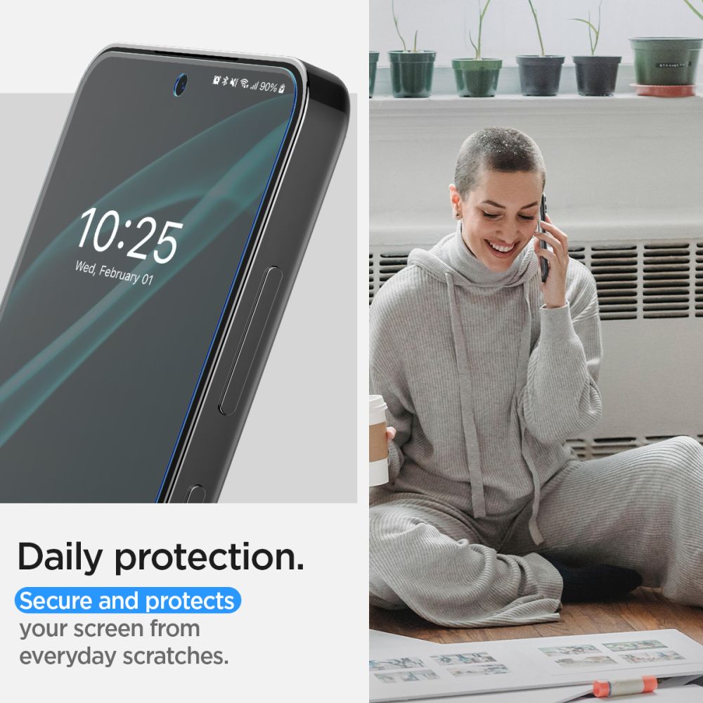Spigen, 2 Pièces, Protection écran Samsung Galax…
