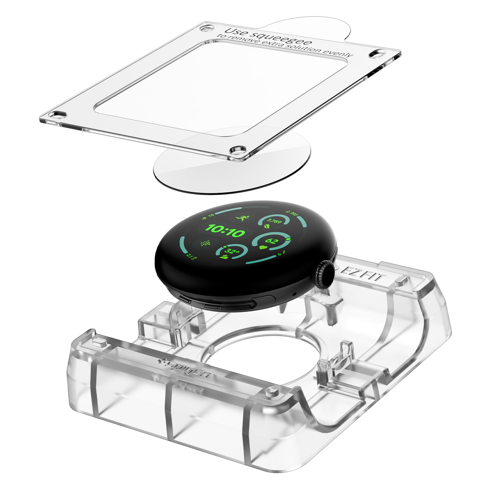 Protecteur d'écran EliteShield EZ Fit (2 pièces) Google Pixel Watch 3 41mm