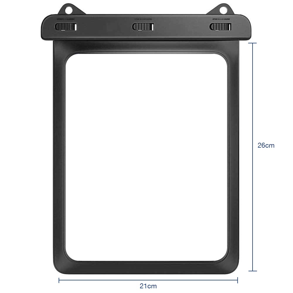 AG-W13 Waterproof Case for Tablets 12", noir