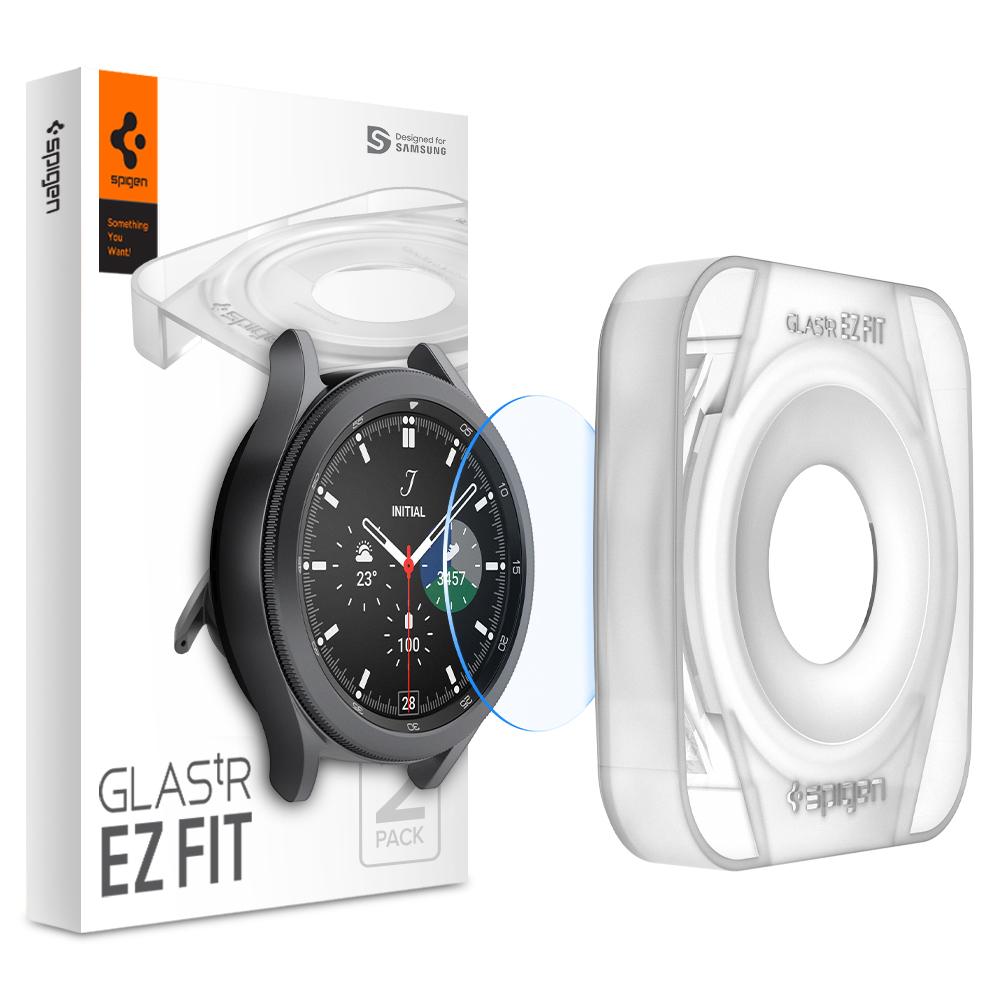 Protecteur d'écran EZ Fit GLAS.tR (2 pièces) Samsung Galaxy Watch 4 Classic 42mm