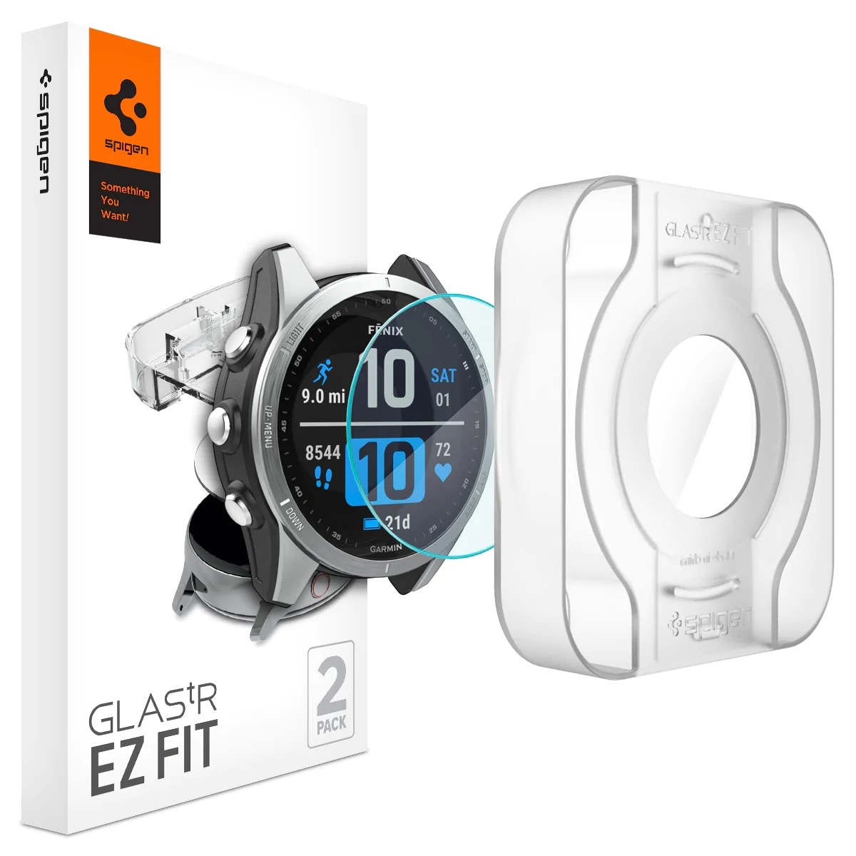 Protecteur d'écran EZ Fit GLAS.tR (2 pièces) Garmin Fenix 7S