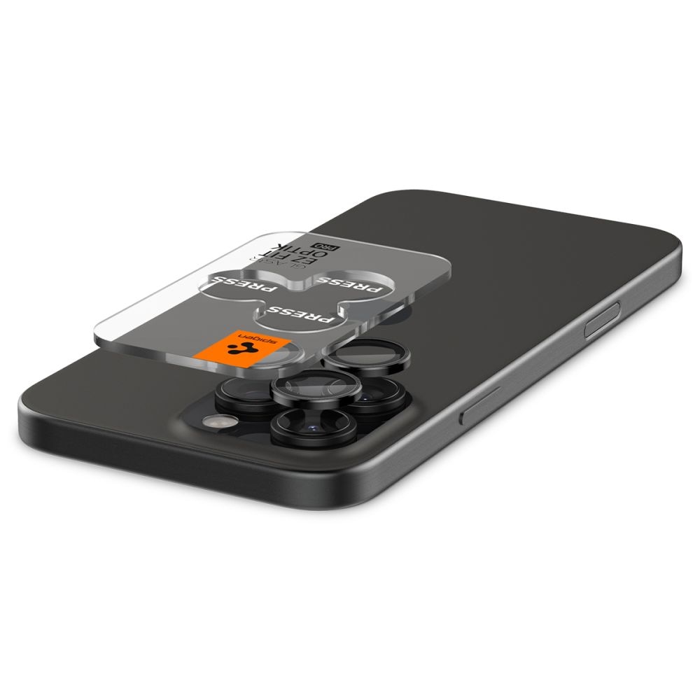 EZ Fit Optik Lens Protector iPhone 16 Pro Max (2 pièces), Black