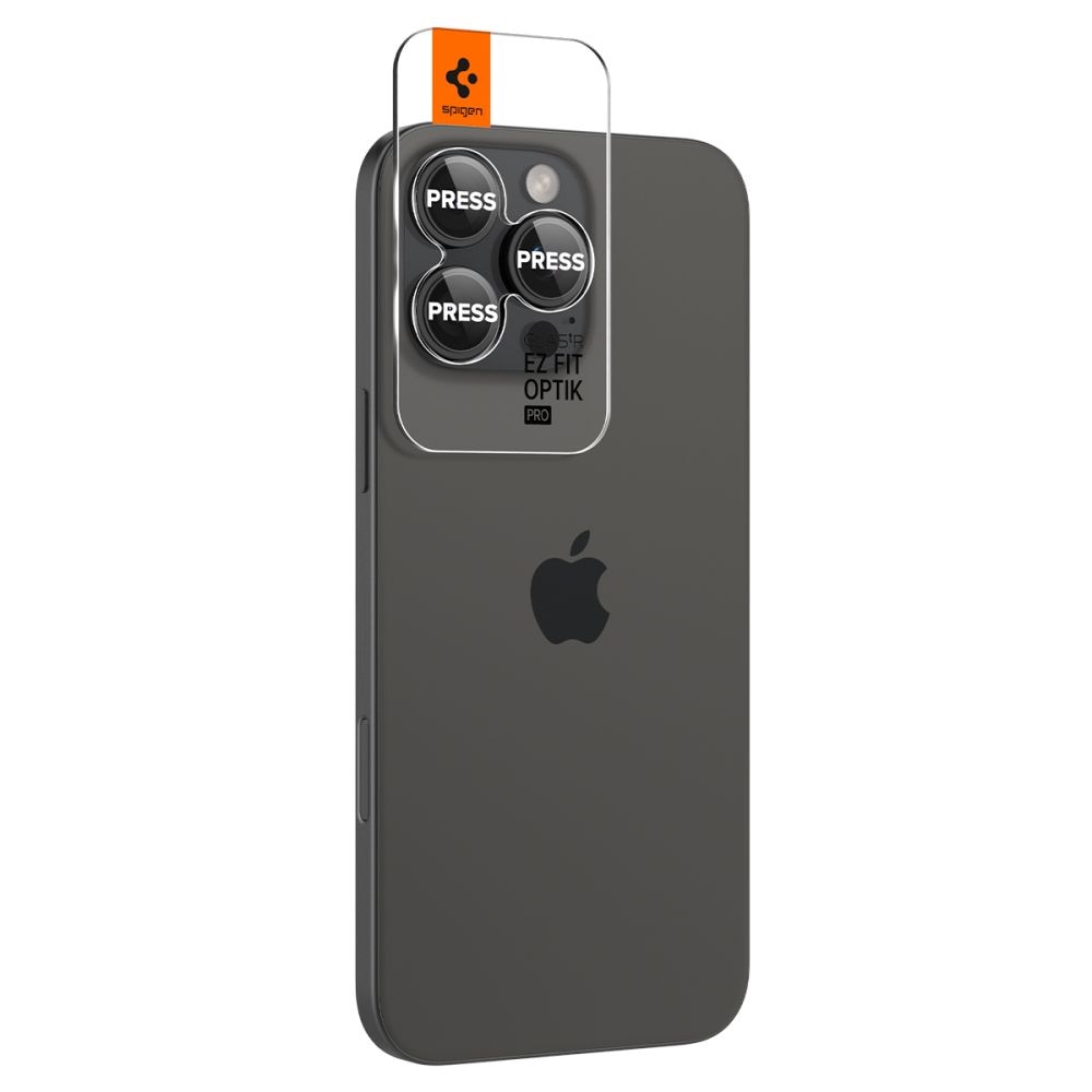 EZ Fit Optik Lens Protector iPhone 16 Pro Max (2 pièces), Black