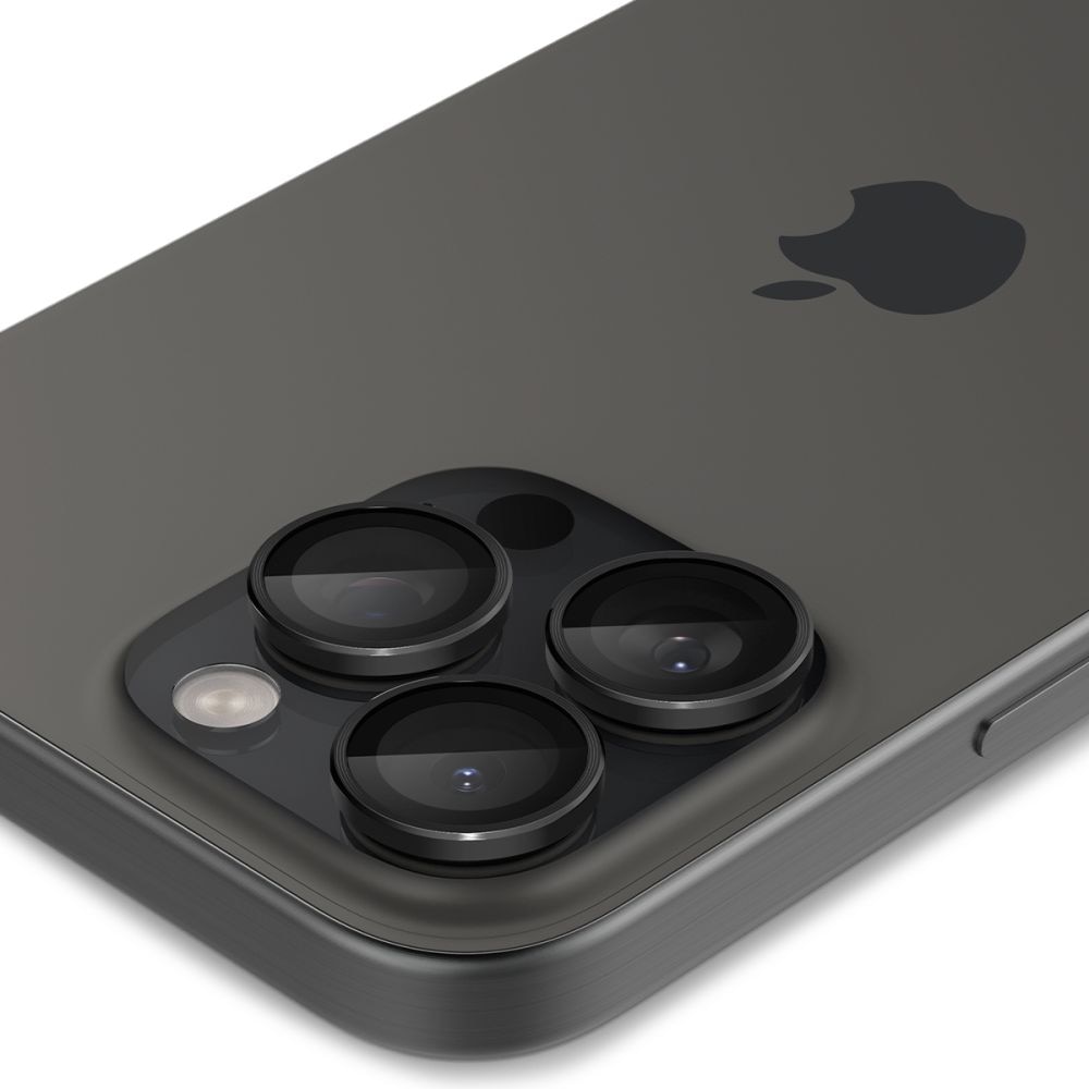 EZ Fit Optik Lens Protector iPhone 16 Pro Max (2 pièces), Black