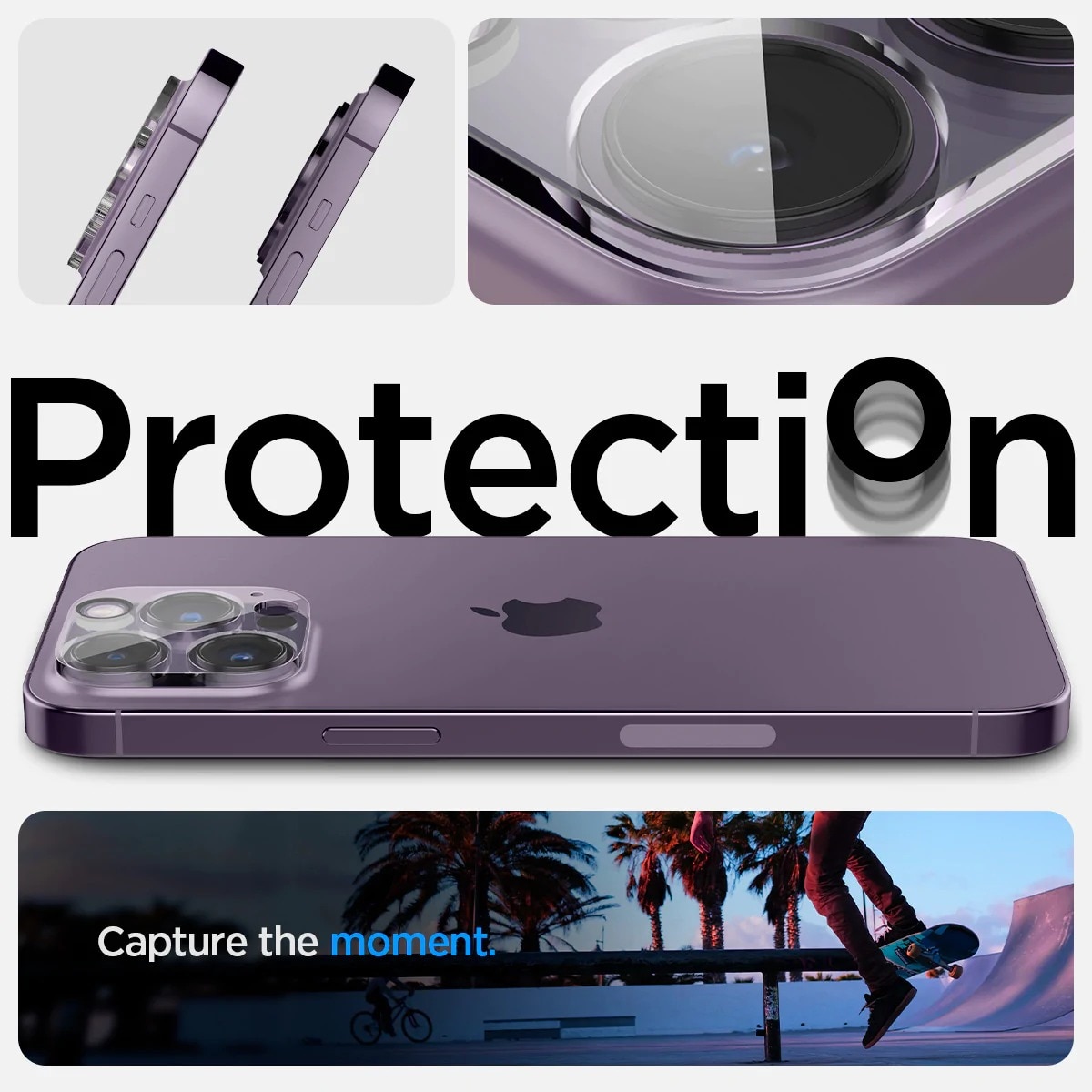 Optik Lens Protector (2 pièces) iPhone 14 Pro Crystal Clear