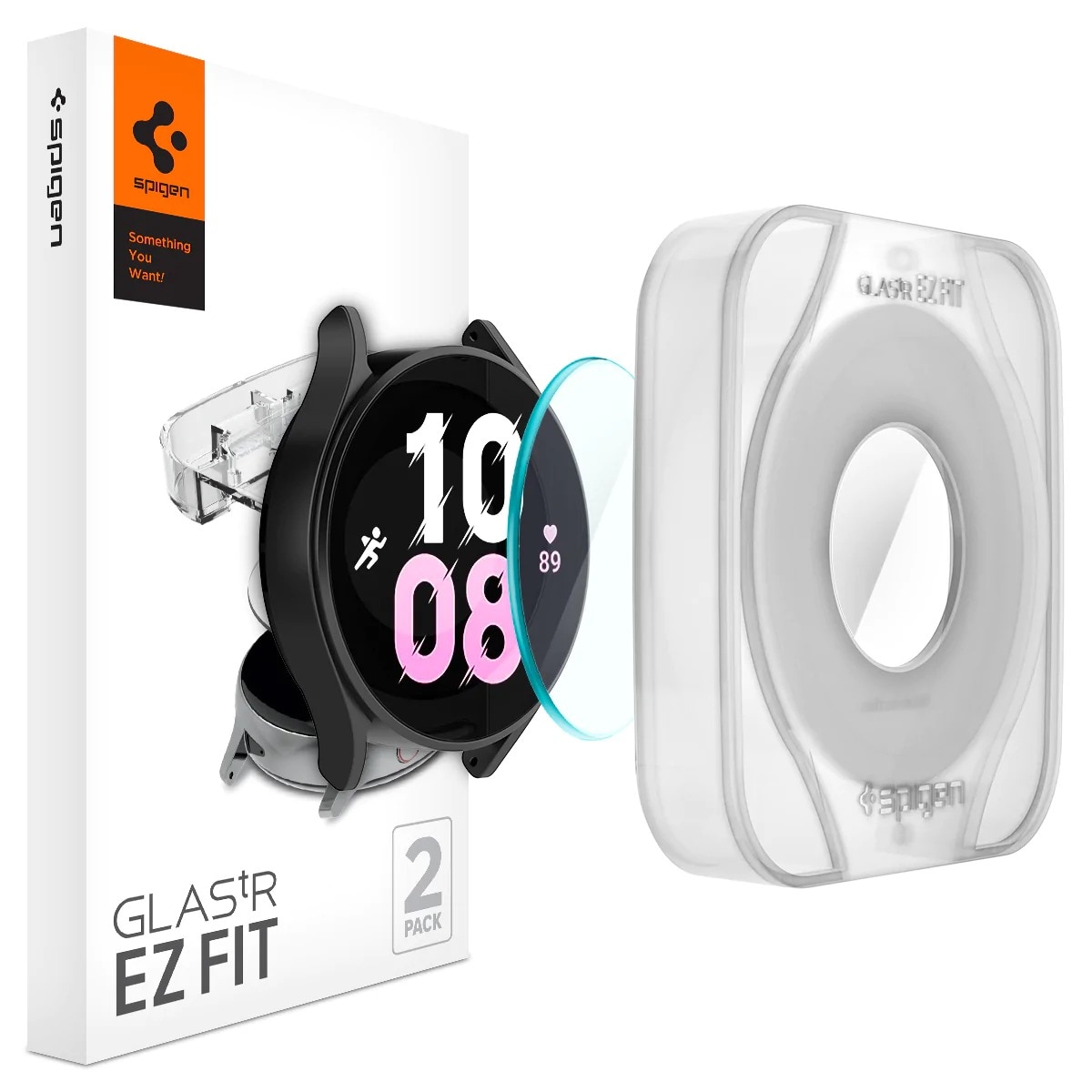 Protecteur d'écran EZ Fit GLAS.tR (2 pièces) Samsung Galaxy Watch 5 Pro 45mm