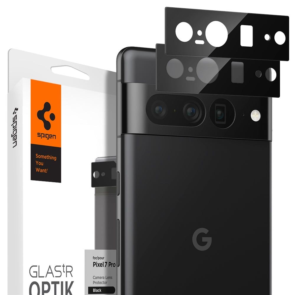 Optik Lens Protector (2 pièces) Google Pixel 7 Pro, Black